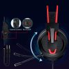 HellCrack Z11 gaming Piros Fejhallgató headset