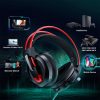 HellCrack Z11 gaming Piros Fejhallgató headset