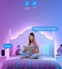 Teckin SL07 Smart RGB LED szalag 10m, Wi-Fi, 36 W, Zene szinkronizálás, Távirányító, Színes fény, Amazon Alexa / Google Assistant kompatibilis,