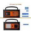 500W/540Wh Hordozható erőmű kempingezéshez, áramkimaradáshoz, 220V ki és bemenet! EU villás csatlakozó